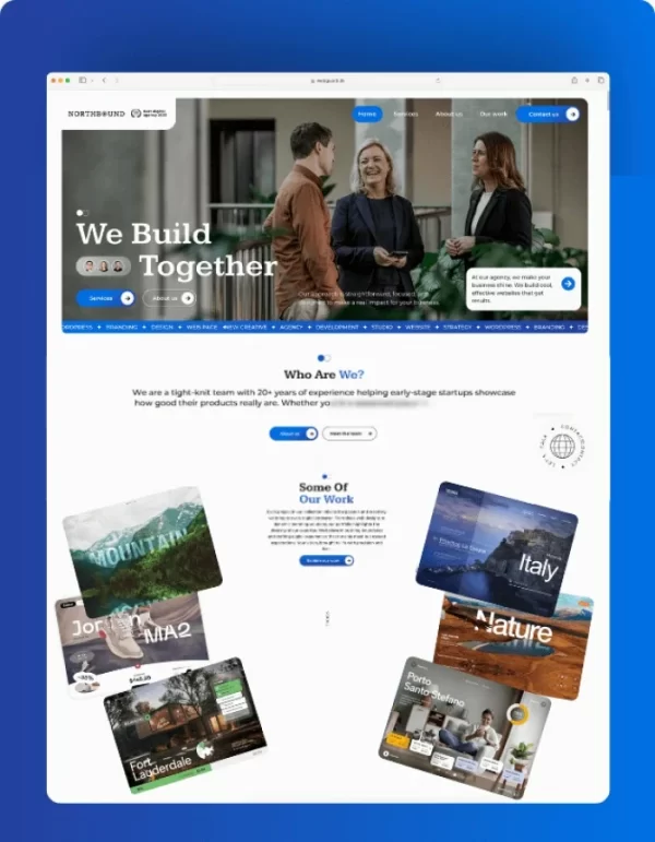 Agencia multi efectos / plantilla completa